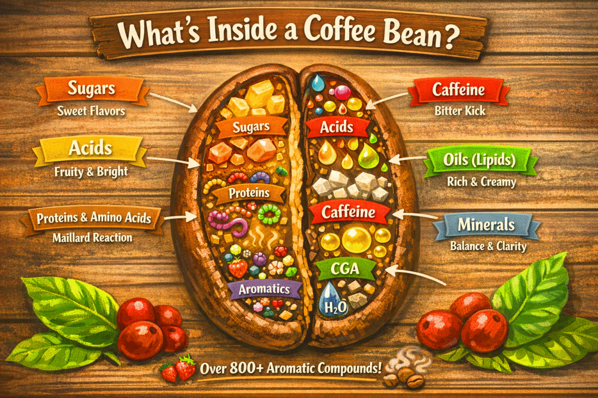 Whats inside a coffee Bean